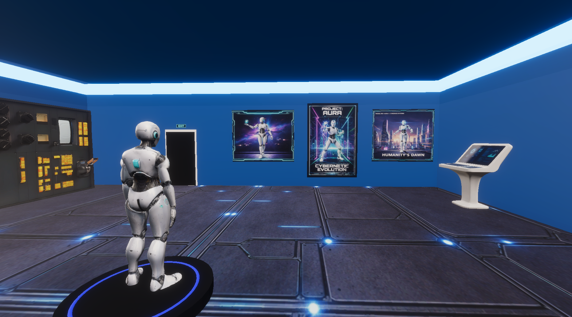 AURA 3D Environment Back